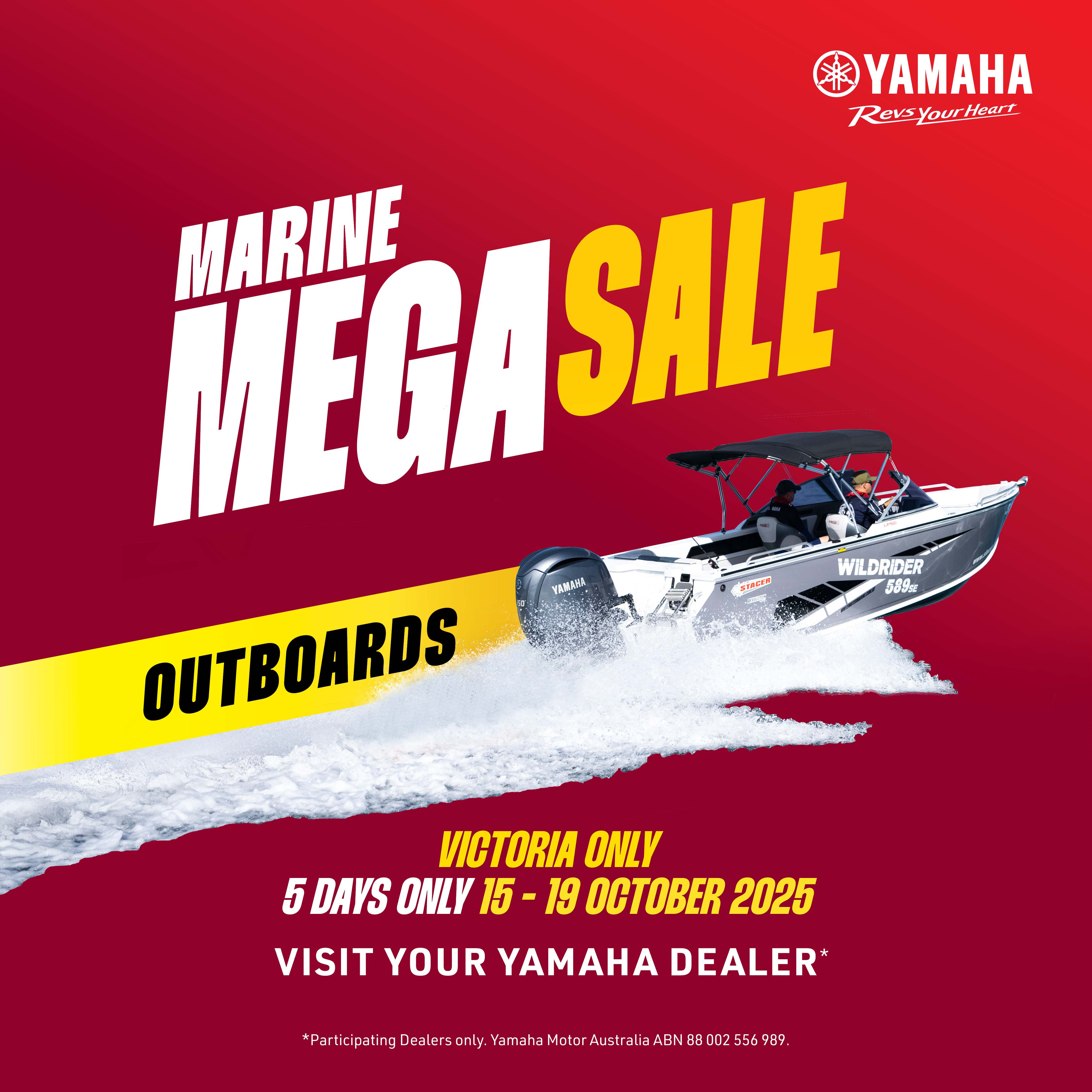 Yamaha Mega Sale: 5 Days of Biggest Marine Deals!